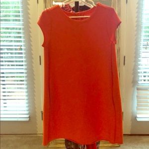 Beautiful orange dress with pockets
